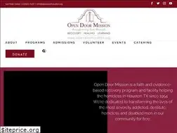 Sites similar to opendoorhouston.org