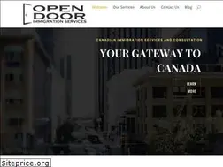 Sites similar to opendoorimmigration.ca