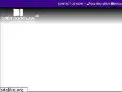 Sites similar to opendoorlaw.com