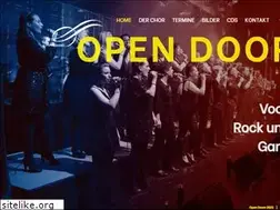 Sites similar to opendoors-thechoir.com