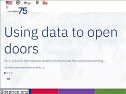 Sites similar to opendoorsdata.org