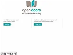 Sites similar to opendoorsged.ca