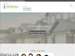 Sites similar to opendoorsmortgage.ca