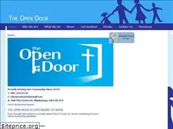 Sites similar to opendoorsquareone.org
