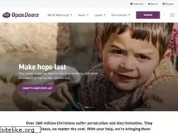 Sites similar to opendoorsuk.org