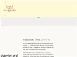 Sites similar to opendoortea.com