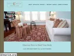 Sites similar to opendoortherapy.com