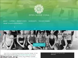 Sites similar to opendooryogastudio.com
