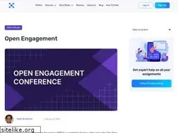 Sites similar to openengagement.info