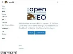 Sites similar to openeo.org