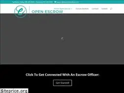 Sites similar to openescrownow.com