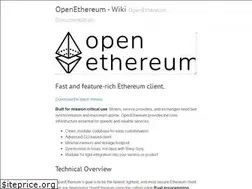 Sites similar to openethereum.github.io
