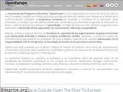 Sites similar to openeurope.es
