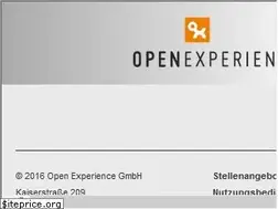 Sites similar to openexperience.de