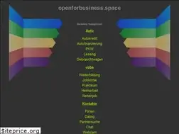Sites similar to openforbusiness.space