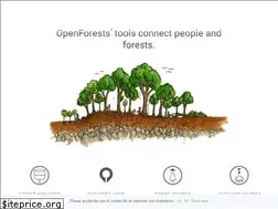 Sites similar to openforests.com