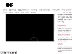 Sites similar to openframeworks.cc