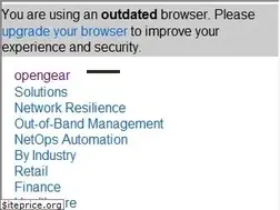 Sites similar to opengear.com