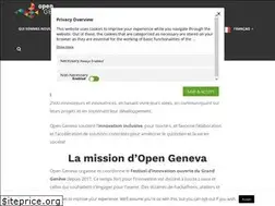 Sites similar to opengeneva.org