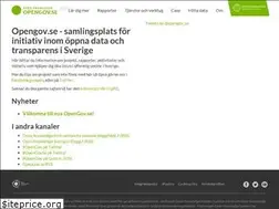 Sites similar to opengov.se