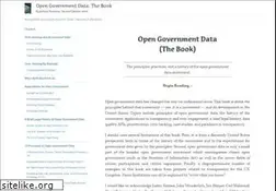 Sites similar to opengovdata.io