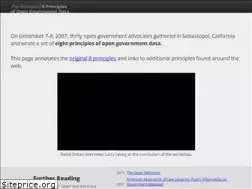 Sites similar to opengovdata.org
