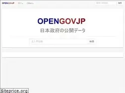 Sites similar to opengovjp.com