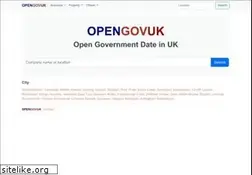 Sites similar to opengovuk.com