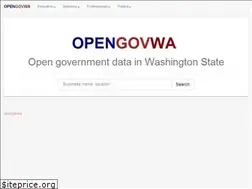 Sites similar to opengovwa.com