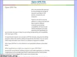 Sites similar to opengpxfile.com