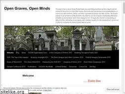 Sites similar to opengravesopenminds.com