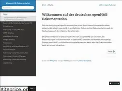Sites similar to openhabdoc.readthedocs.io
