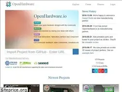 Sites similar to openhardware.io
