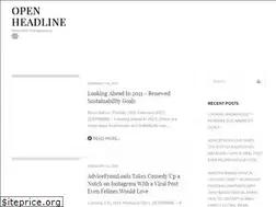 Sites similar to openheadline.com
