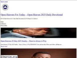 Sites similar to openheavenfortoday.com