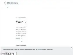Sites similar to openheimer.com