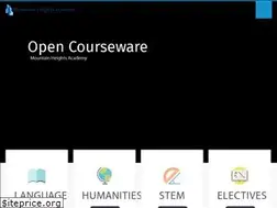 Sites similar to openhighschoolcourses.org