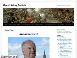 Sites similar to openhistorysociety.org