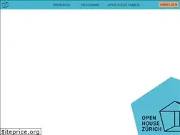 Sites similar to openhouse-zuerich.org