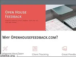 Sites similar to openhousefeedback.com