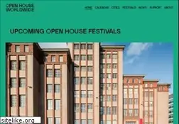 Sites similar to openhouseworldwide.org
