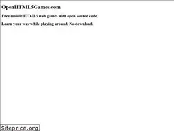 Sites similar to openhtml5games.com