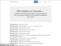 Sites similar to openiban.com