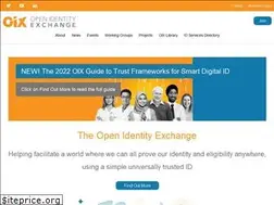 Sites similar to openidentityexchange.org