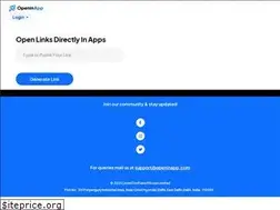 Sites similar to openinapp.com