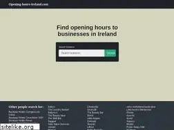 Sites similar to opening-hours-ireland.com