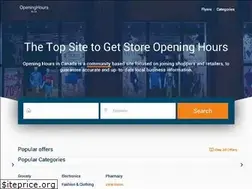 Sites similar to openinghours.ca