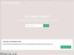 Sites similar to openinghours.top