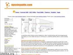 Sites similar to openingodds.com