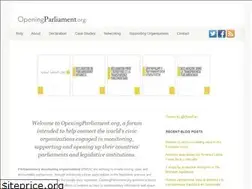 Sites similar to openingparliament.org